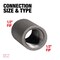 Billco 1/2 in. FIP each X 1/2 in. D FIP Black Steel Coupling 316UPMCO-12 - alternate 2