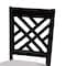 Baxton Studio Alena Modern Grey Fabric and Dark Brown Finished Wood 5-Piece Dining Set 255-9402-10898-ZORO - alternate 7