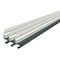M-D Building Products Silver Aluminum and Vinyl-coated Foam Heavy-duty Screw-on Top and Sides Door Seal Kit 43345 - alternate 1