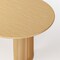 Homeroots 79" Natural Solid Wood Double Pedestal Base Oval Dining Table 712135 - alternate 4