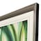 Homeroots Modern Abstract Green Leaves Silver Framed Wall Art 654101 - alternate 2