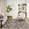 Homeroots 9' X 12' Brown And Ivory Floral Indoor Outdoor Area Rug 551366 - alternate 5