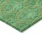 Homeroots 10' X 14' Sage Fern Green And Peach Geometric Washable Indoor Outdoor Area Rug 615235 - alternate 7