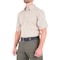 First Tactical Short Sleeve Shirt, 35% Cotton, 65% Polyester, Button, 0 Pocket(s), Khaki, S 112012 - alternate 2