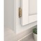 Amerock Variable Overlay Self Closing Face Mount Champagne Bronze Cabinet Hinge, 1 Pair BPR7629CZ - alternate 4