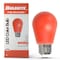 Bulbrite 25-Watt Equivalent Ceramic Red Color S14 Weatherproof Outdoor E26 Medium Base LED Light Bulb, 10PK 862318 - alternate 2