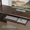 Bestar U Shaped Desk U-Shaped Desk, Lat. File/Bkcs, Drk Choc, 93.6" D X 65.9" H, 65" W X Melamine 52850-79 - alternate 3