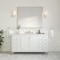James Martin Vanities Chicago 60 in. Single Vanity, Glossy White, w/ 3 CM Ethereal Noctis Silestone Top 503-V60S-GW-3ENC - alternate 3