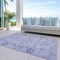 Homeroots 8' X 10' Lavender Purple And Gray Oriental Washable Indoor Outdoor Area Rug 582095 - alternate 5