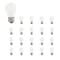Bulbrite Incandescent Dimmable 40W A15 Light Bulbs, Frost Glass, Medium E26 Screw Base, 2700K, 20PK 860855 - alternate 1
