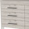 Homeroots 32" Light Gray Six Drawer Double Dresser 488520 - alternate 3