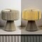 Jonathan Y Zelda 12.8" Modern Art Deco Paper Pleated Shade Accent LED Table Lamp, Natural JYL9107B - alternate 4