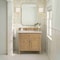 James Martin Vanities Lorelai 36" Single Vanity, Light Natural Oak, w/ 3 CM Siberian Silestone Top 424-V36-LNO-3SFR - alternate 8