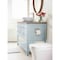 Amerock Esquire Polished Nickel/Stainless Steel Contemporary Single Post Toilet Paper Holder BH26617PNSS - alternate 3
