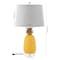Jonathan Y Pineapple 23" Classic Vintage Ceramic LED Table Lamp, Yellow/Gold JYL4019D - alternate 2