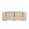 Homeroots 76in Cream and Silver Italian Leather Power Reclining Loveseat 720477 - alternate 3