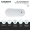 Kingston Brass 67-Inch Acrylic Oval Single Slipper Pedestal Tub with Drain, No Faucet Drillings VTSS672929C310 - alternate 2