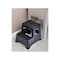 Tricam Step Stool 19.25in H X 15.75in W X 16in D 325 lb. capacity 2 step Plastic Black LLP-2 - alternate 4