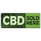 Signmission CBD Sold Here, 18 Inch x 48 Inch, Banner B-30035 - alternate 1