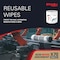 Wypall Power Clean X70 Medium Duty Cloths in a Bucket Refill, Long Lasting, White, 3 PK 83571 - alternate 5