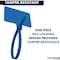 Kable Kontrol Identification & Tamper Proof Cable Zip Ties, 9 in L, Blue, Nylon Co-polymer, 80 lbs Strength CTWO-9-100-BL - alternate 4
