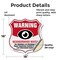 Signmission Neighborhood Crime Watch Shield Sign War, 18 Inch X 18 Inch, Vinyl Decal SHI-D-18-387 - alternate 3