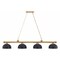 Z-Lite Cordon Heritage Brass 4 Light Billiard 2306-4HBR-D13MB - alternate 1