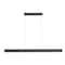 Z-Lite Hudson 1 Light Linear Chandelier, Matte Black, 55 In W 1016-55L-MB-LED - alternate 4
