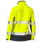 Bisley ANSI Type R Class 2 Women's Contoured Softshell Jacket 333W6059T-YLNV/M - alternate 2