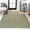 Jonathan Y Twyla Classic Solid Low-Pile Machine-Washable Sage Green 3 ft. x 5 ft. Area Rug WSH300H-3 - alternate 1