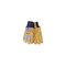 Heatkeep Protective Gloves, Men's, L, Wing Thumb, Knit Wrist Cuff, Blue/Tan 1927KW-L - alternate 1