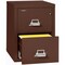 Fireking 2 Drawer, 1 Hr Fire & impact rated, 25" depth Letter Brown 2-1825-CBR - alternate 3