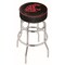 Holland Bar Stool Co 25" Washington State Cushion Seat, 2-Ring Chrome Swivel Bar Stool L7C125WashSt - alternate 1