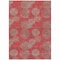 Homeroots 8' X 10' Red Gray And Silver Polka Dot Washable Indoor Outdoor Area Rug 614704 - alternate 3