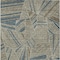 Homeroots 3' X 5' Taupe Blue And Beige Geometric Washable Indoor Outdoor Area Rug 594815 - alternate 4