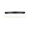 Z-Lite Soleil Matte Black 1 Light Flush Mount 1025F20-MB-LED - alternate 4
