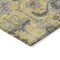 Homeroots 9' X 12' Yellow Gray And Charcoal Oriental Washable Indoor Outdoor Area Rug 582084 - alternate 4