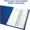Avery DIVIDERS, A-Z, 26TABS, ARCHED, 12PK AVE11844 - alternate 2