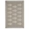 Homeroots 19" Set of Four Gray And Cream Geometric Medallion Cotton Placemats 534194 - alternate 4