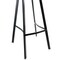 Elama Faux Leather Bar Stool in Gray with Black Legs ELM-605-GRY - alternate 5