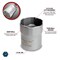 Performance Tool 1/2 Dr. Lock Nut Socket, 2-9/16 in. Dodge Dana 60 Socket W83245 - alternate 3