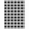 Homeroots 3' X 5' Black Gray And Ivory Plaid Washable Indoor Outdoor Area Rug 595463 - alternate 5