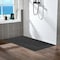 Anzzi 59 in. x 32 in. Barrier-Free Curbless Shower Base in Black with Reversible Drain and ADA Compliant SB-AZ507RL-BL - alternate 5
