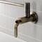 Kingston Brass Wall Mount Pot Filler Faucet, Antique Brass KS4103KL - alternate 3