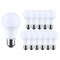 Satco 9.8 Watt LED A19 2700K CCT Medium Base Plastic 120 Volt, 12PK S14354 - alternate 1