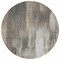 Homeroots 8' Taupe And Gray Round Abstract Washable Indoor Outdoor Area Rug 563615 - alternate 3
