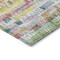Homeroots 3' X 5' Green Ivory And Purple Striped Washable Indoor Outdoor Area Rug 589182 - alternate 4
