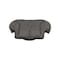 Uni Pro Seat Cushion, Fits 136 or Grammer 53X Seat, Black Fabric 8173 - alternate 5