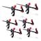 Powertec 6in and 12in Bar Clamps with Spreader, Trigger Clamps, One-Handed Carpenter Quick Clamp Sets 71787N - alternate 1