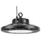 J&H Led 16 in. 600-Watt Equivalent Integrated LED Dimmable Black High Bay Light 3000K/4000K/5000K JH-UHB200W-82F - alternate 1